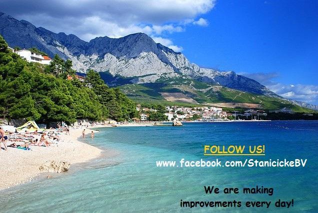 Stanicicke Apartments Baska Voda Bagian luar foto